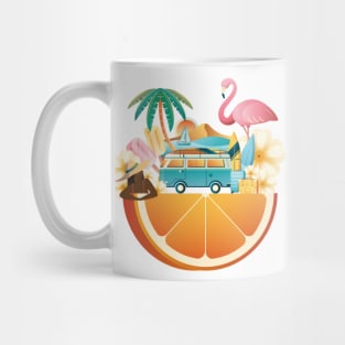 VACATION TIME BECAH DESIGN Mug